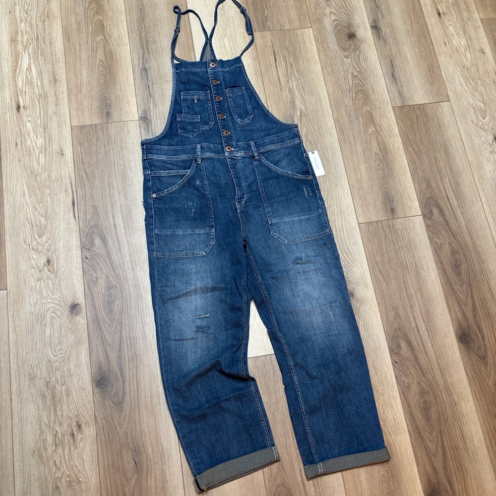 Anthropology Pilcro denim overalls